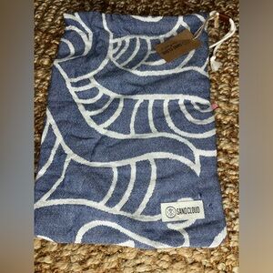SandCloud towel drawstring pouch NWT XL